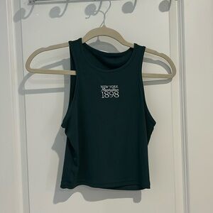Green New York Tank Top